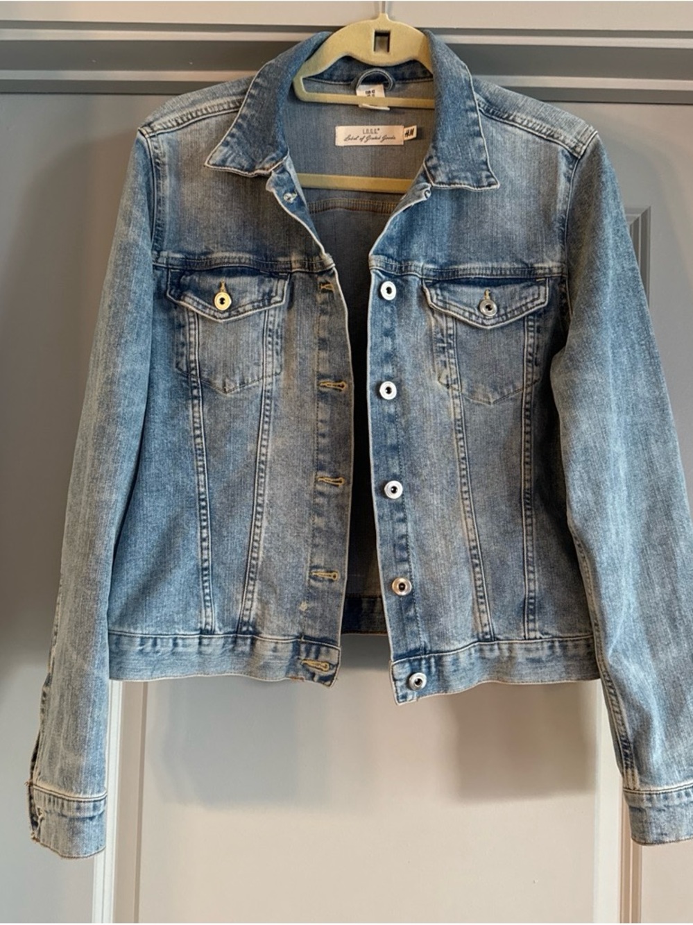H&M Light Wash Denim Jacket